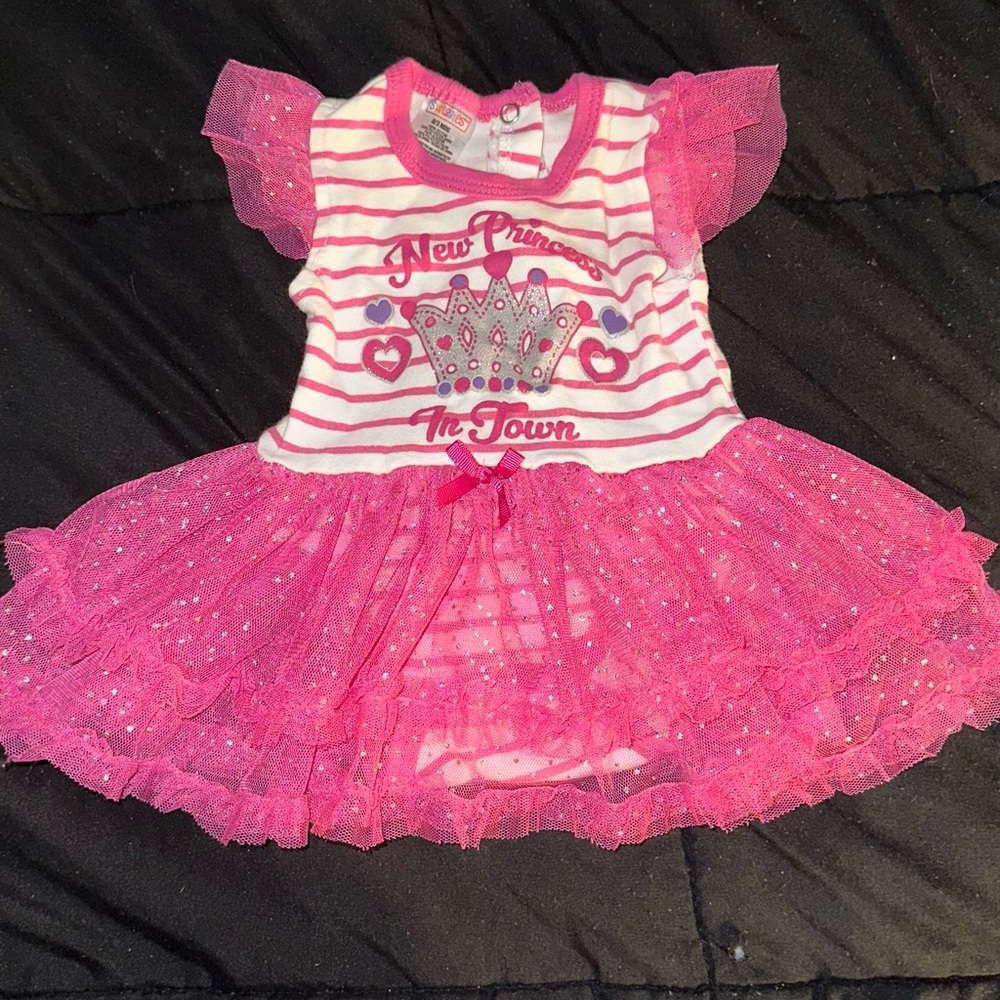 Baby girl dress, unworn and washed